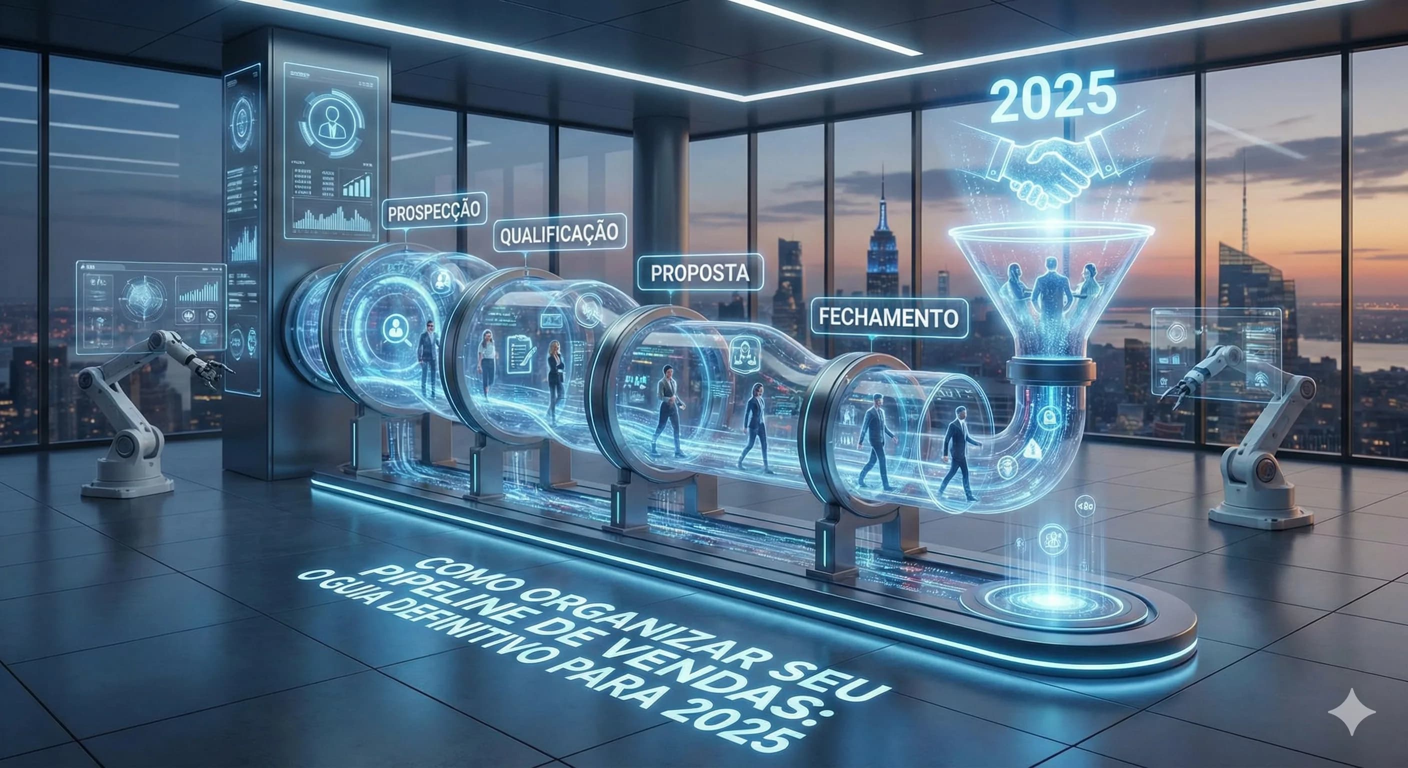 Como organizar seu Pipeline de Vendas: O Guia Definitivo para 2025